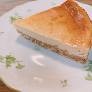 あっさりベイクドチーズケーキ